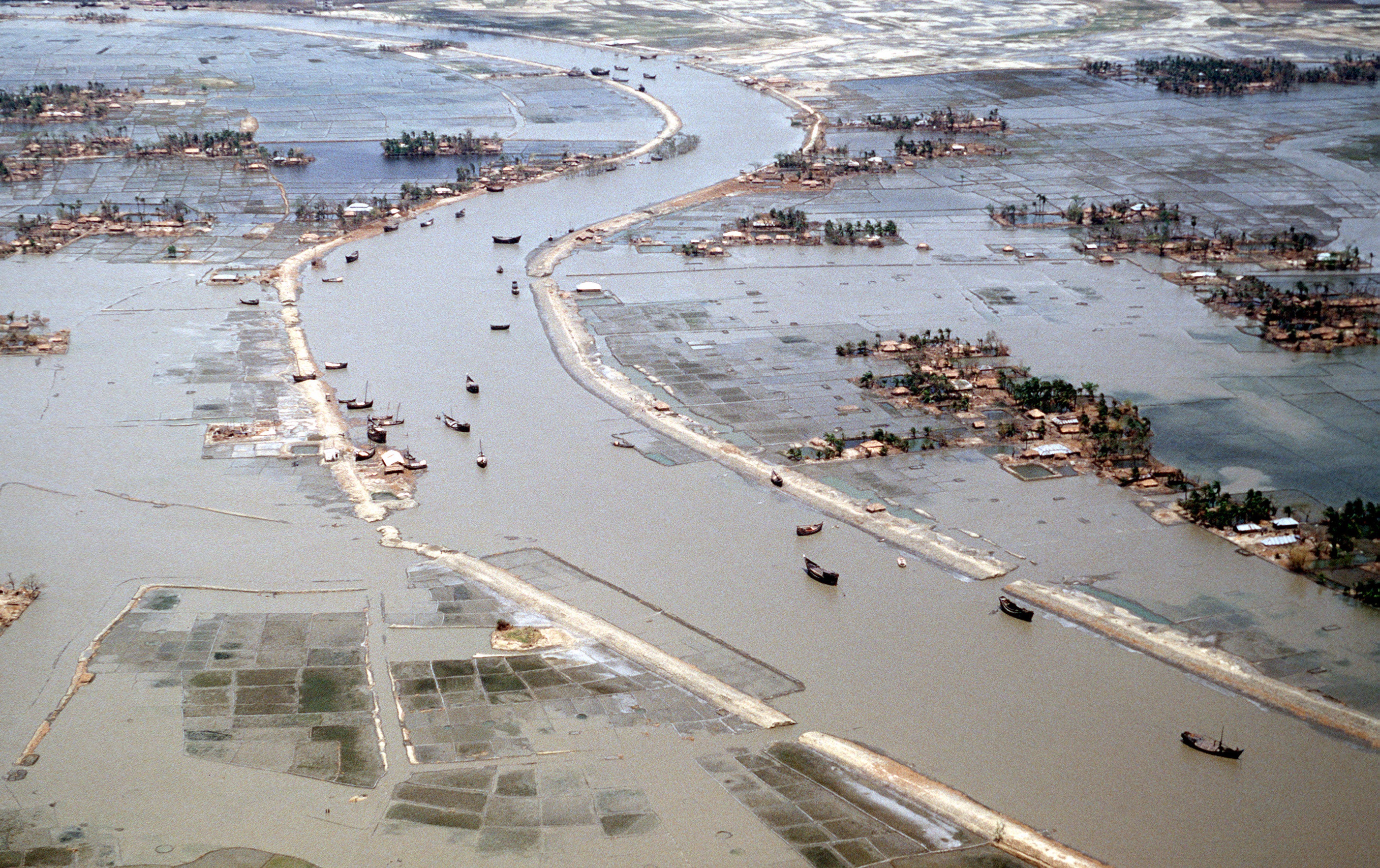 Climate Change-Linked Floods Submerge Parts of South Asia