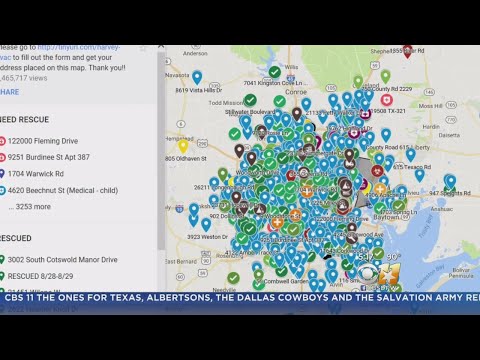 Technology Connects Volunteer Rescuers With Harvey Flood Victims