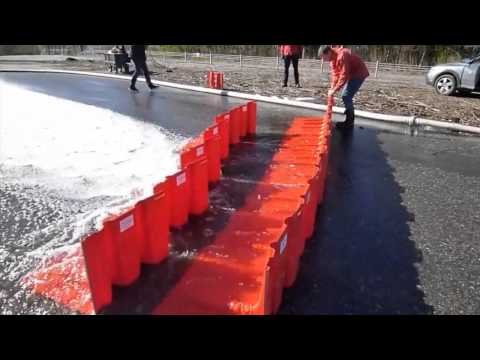 Flood Barrier ​for Flood Protection in Urban Environments