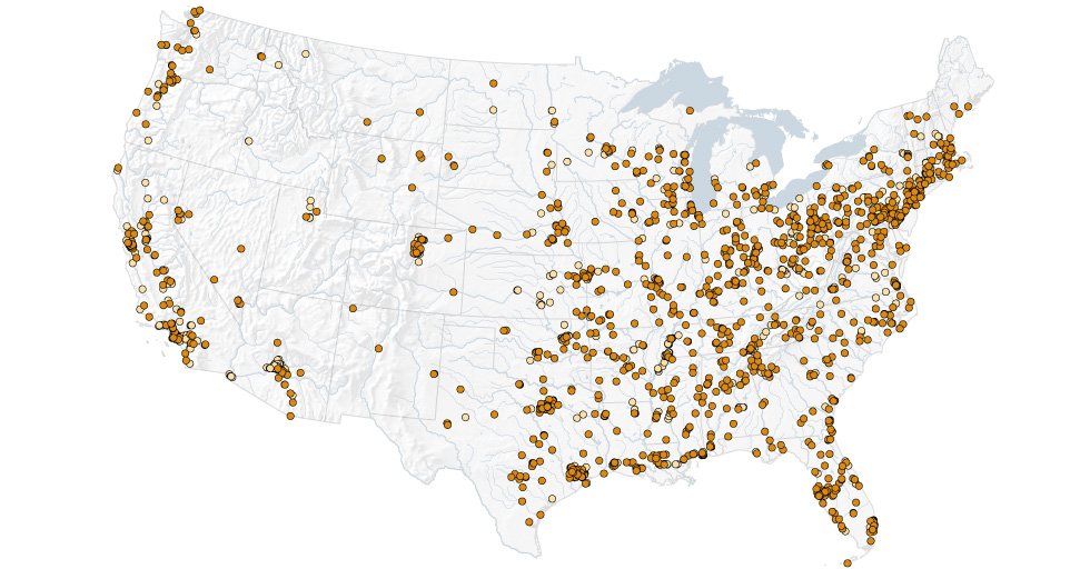 Floods Are Getting Worse, and 2,500 Chemical Sites Lie in the Water’s Path
