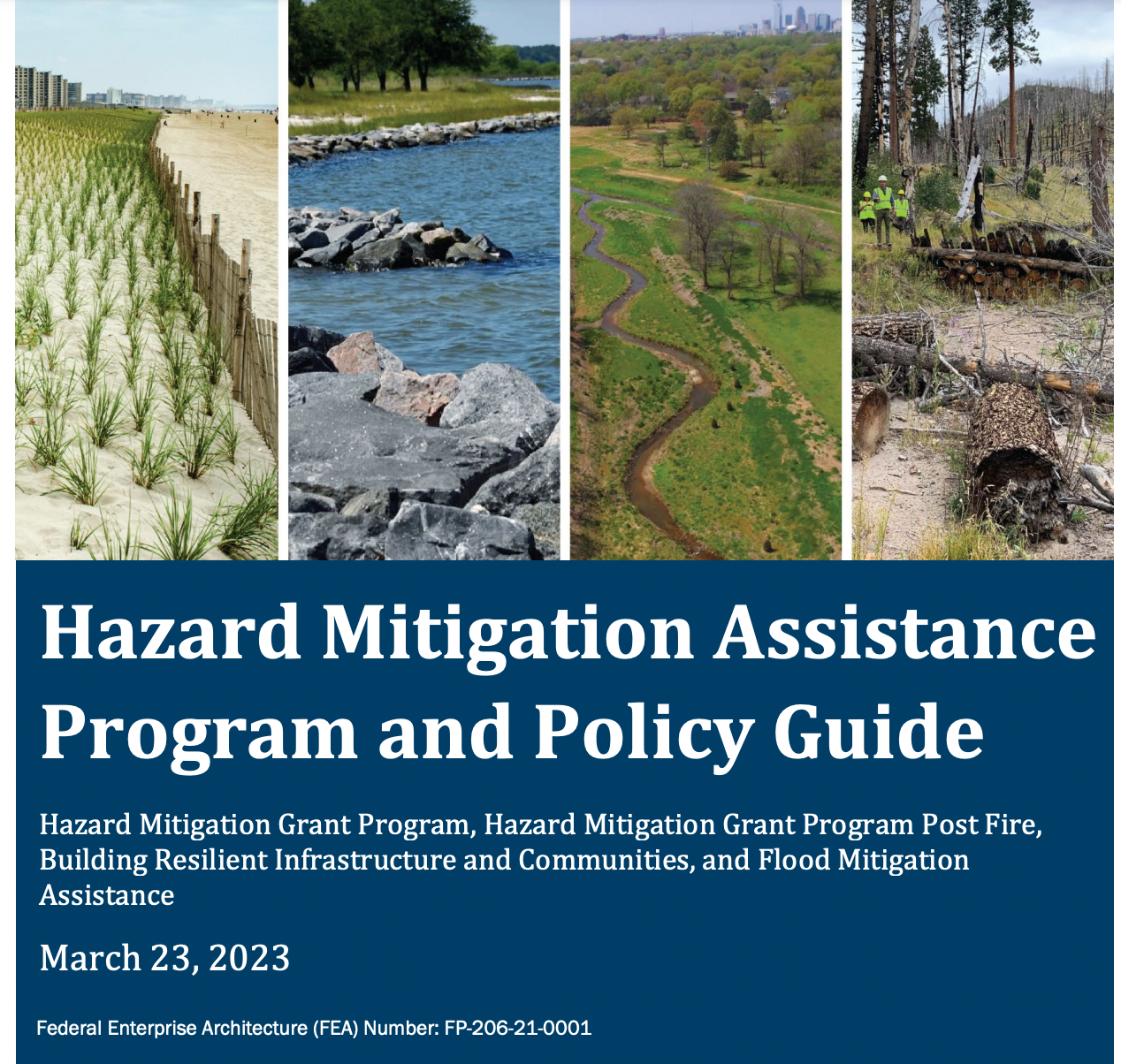 FEMA- 2023 Hazard Mitigation Assistance Program and Policy Guide (HMA Guide)
